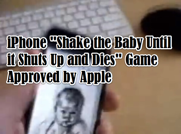 iphone shake the baby app
