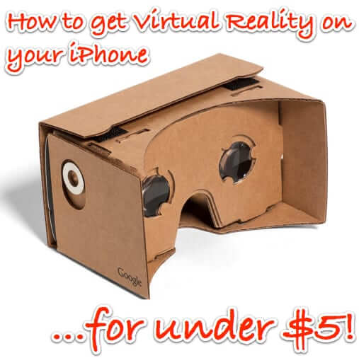 iphone virtual reality VR