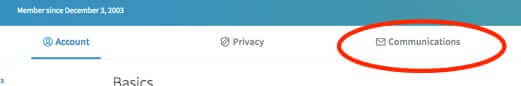 linkedin privacy communications settings