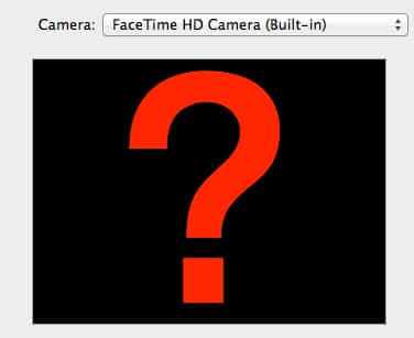 mac camera not working skype video
