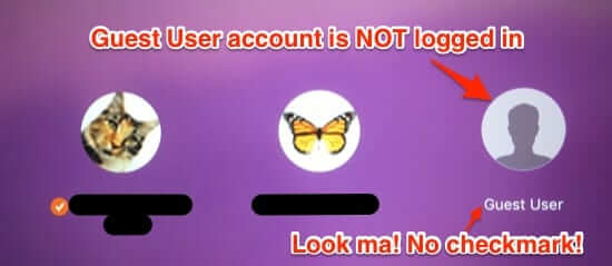mac macbook guest user account delete remove get rid of