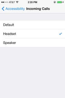 make calls go to bluetooth headset in iphone
