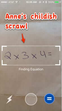 mathpix text with own handwritten equation