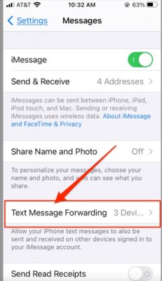 message imessage messages settings