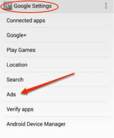 opt out ad tracking android
