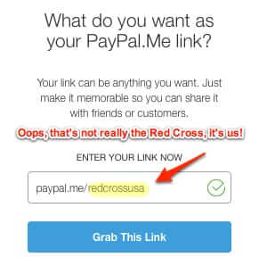paypal.me redcross