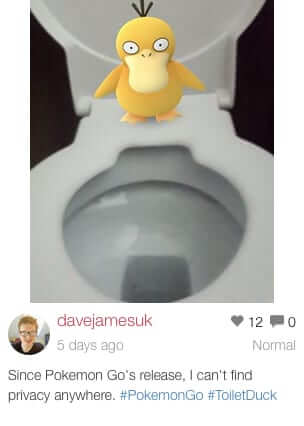 pokemon go bathroom
