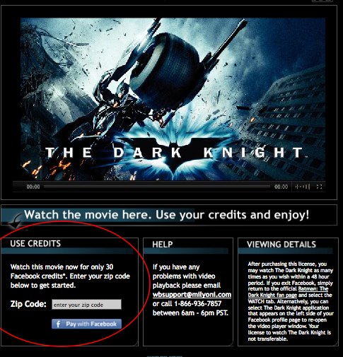 purchase-facebook-credits-to-watch-movies