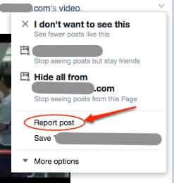 report post hoax facebook