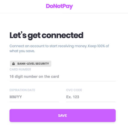 robo revenge donotpay signup