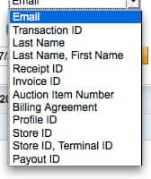 search paypal transaction history by email, name, id
