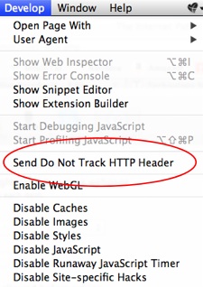 send-do-not-track-http-header
