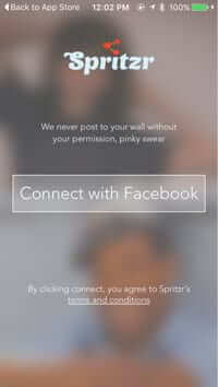 spritzr facebook matchmaking dating app
