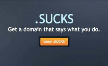 sucks domain