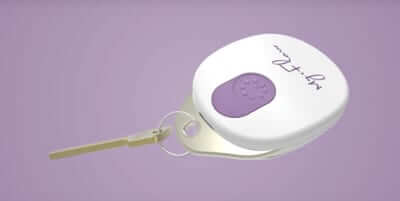 track my flow tampon monitor keychain