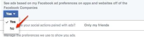 turn off facebook audience network ads