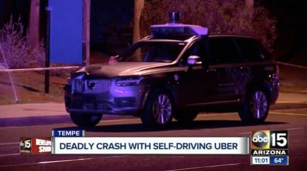 uber hits and kills arizona woman