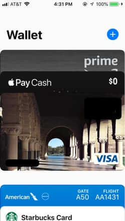 virtual credit cards in phone wallet iphone