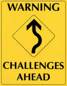warning challenges ahead-1