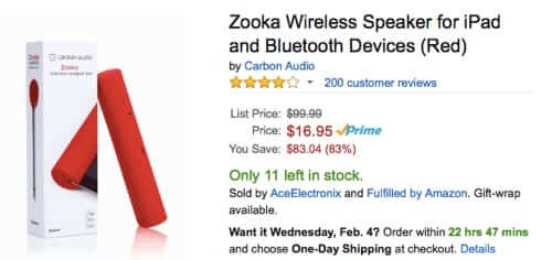 zooka wireless speaker